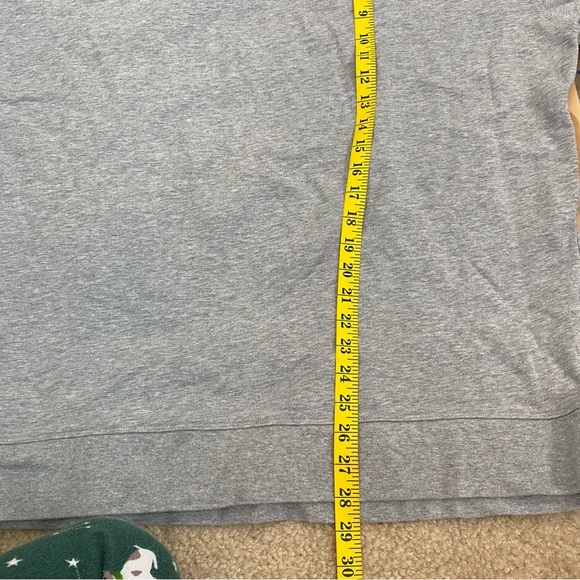 Lululemon Perfectly Oversized Crew in Heathered Core Medium Grey - Picture 5 of 6